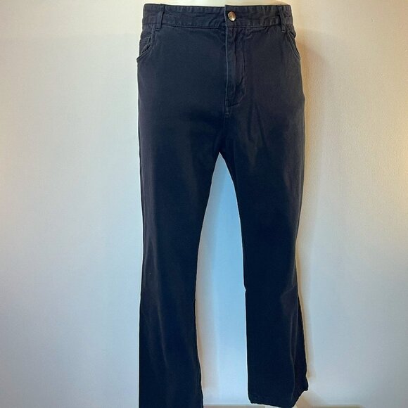 Ryan Seacrest Distinction Men's Navy Casual Pants - Size 40 - Picture 1 of 5